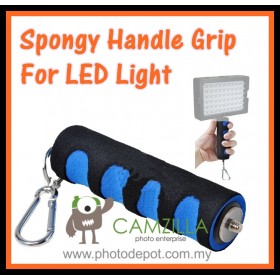 Camzilla Spongy Handle Grip LED light or Digital Video Camera